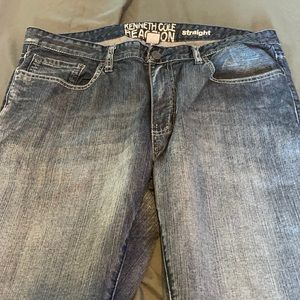 Kenneth Cole Reaction Jeans (straight), 34/30 Blue